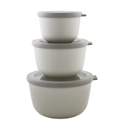 Mepal - cirqula runde opbevaringsbokse st m/3 stk. Nordic White