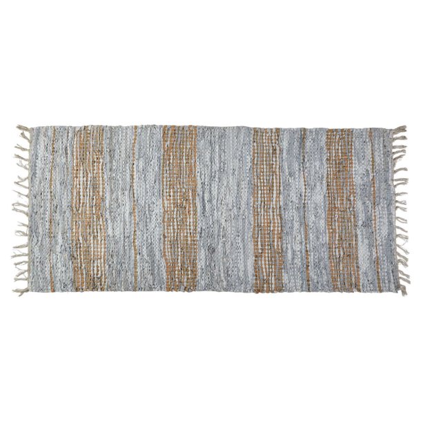 Speedtsberg - Gulvtppe 90% lder 10% bomuld - L: 70 B: 140. Gr/Natur