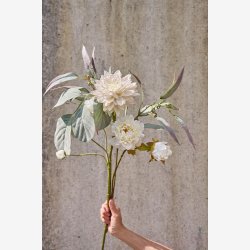 Speedtsberg - Ranunkel stilk Hvid L: 48 cm.