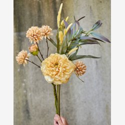 Speedtsberg - Kunstig Blomst Georgine stilk 69 cm, Gul