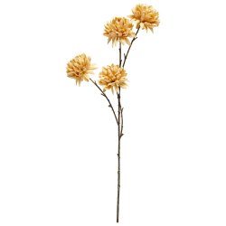 Speedtsberg - Kunstig Blomst Georgine stilk 69 cm, Gul