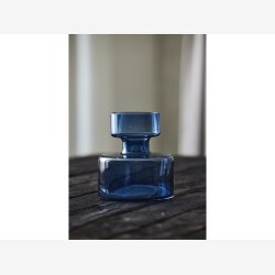Lyngby Glas - Tubular vase 20cm. bl