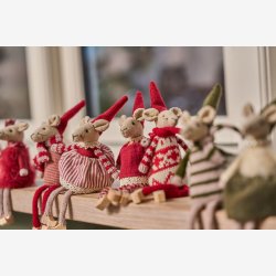 Speedtsberg - Nisse mus 'Noa &amp; Nelli' 14cm, 2 varianter 