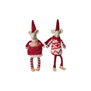 Speedtsberg - Nisse mus 'Noa & Nelli' 14cm, 2 varianter 