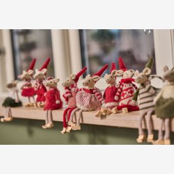 Speedtsberg - Nisse mus 'Noa &amp; Nelli' 14cm, 2 varianter 