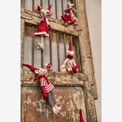 Speedtsberg - Nisse mus 'Noa &amp; Nelli' m. sk H20cm, 2 varianter 