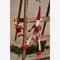 Speedtsberg - Nisse mus 'Noa &amp; Nelli' m. sk 50cm, 2 varianter 