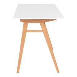 House Nordic - Vojens skrivebord hvid, 120x60x75 cm