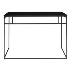 House Nordic - Vita skrivebord sort, 100x45x75 cm