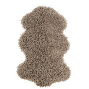 FONDACO - Freskinds Tppe Imiteret Tibetansk Freskind 50 x 90 cm. Brun