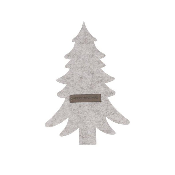 My Cozy House - Bestikholder Juletr Filt 16 x 24 cm. Gr 4 stk.