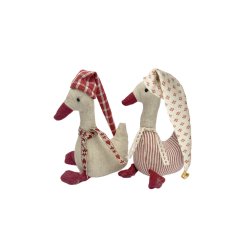 Speedtsberg - Julegs m. trklde og hue 16cm, Rd mix - flere varianter 