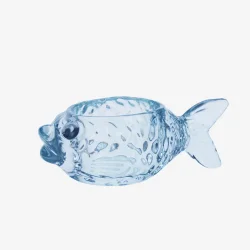 Madam Stoltz - Glassk�l Fiskeform Bl�