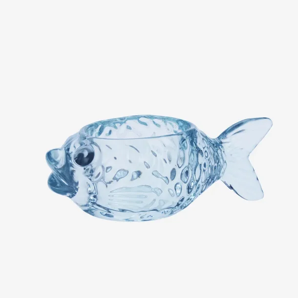 Madam Stoltz - Glassk�l Fiskeform Bl�