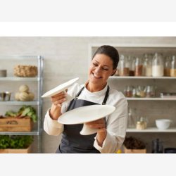 Blomsterbergs Kagefad Dia 30 x 10 cm Hvid