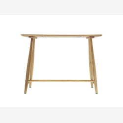 Villa Collection Bodo skrivebord/konsolbord naturolieret massiv egetr 100x44,5x73cm. 