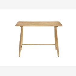 Villa Collection Bodo skrivebord/konsolbord naturolieret massiv egetr 100x44,5x73cm. 