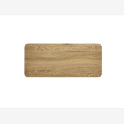 Villa Collection Bodo skrivebord/konsolbord naturolieret massiv egetr 100x44,5x73cm. 