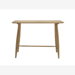 Villa Collection Bodo skrivebord/konsolbord naturolieret massiv egetr 100x44,5x73cm. 