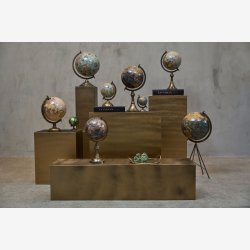 Speedtsberg - Julekugle, globus 9x8x13cm. Grn 