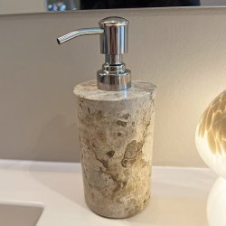 La Vida - Sbedispenser, marmor sandfarvet