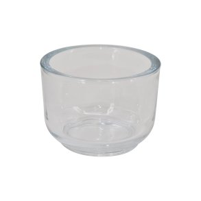 La Vida - Glasskjuler rund, stor 7,5x10,5cm.