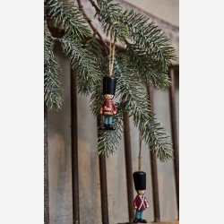 Speedtsberg - Juleophng 'Jim' garder, Rd/Hvid/bl - Flere varianter