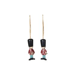 Speedtsberg - Juleophng 'Jim' garder, Rd/Hvid/bl - Flere varianter