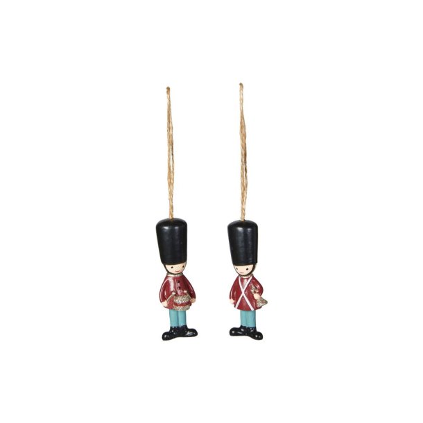 Speedtsberg - Juleophng 'Jim' garder, Rd/Hvid/bl - Flere varianter