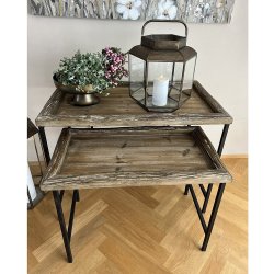 La Vida - Metal/tr borde, st af 2