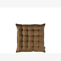 Sdahl - Siddehynde 40x40x5 Match Brown m/polyesterfyld