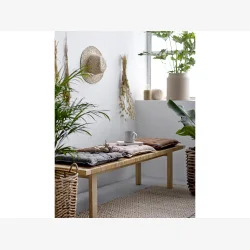 Sdahl - Siddehynde 40x40x5 Match Brown m/polyesterfyld