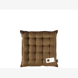 Sdahl - Siddehynde 40x40x5 Match Brown m/polyesterfyld