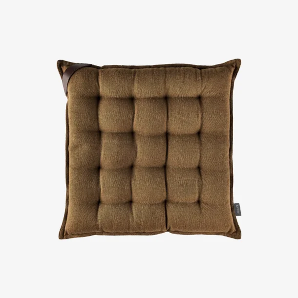 Sdahl - Siddehynde 40x40x5 Match Brown m/polyesterfyld