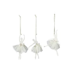 Speedtsberg - Ballerina ophng 10x1x17cm, Hvid - Flere varianter 