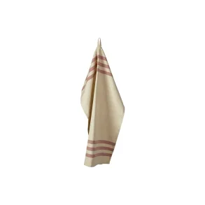 Speedtsberg - Viskestykke - Natural&Red - 50 x 70 cm