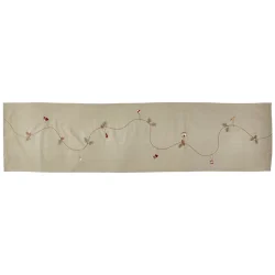 Bordlber m/Broderi Julemotiv 40 x 160 cm. Bomuld