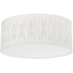 PR HOME - Pliss Stygn, Loftlampe, Offwhite, 45cm.