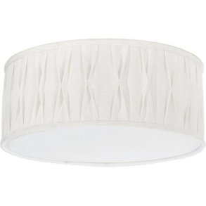 PR HOME - Pliss Stygn, Loftlampe, Offwhite, 45cm.