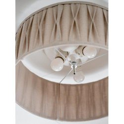 PR HOME - Pliss Stygn, Natur, 45cm.