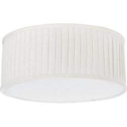PR HOME - Pliss Offwhite, Loftlampe, 45cm.