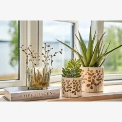 Speedtsberg - Kunstig sukkulent i potte 14x20cm, Gr�n