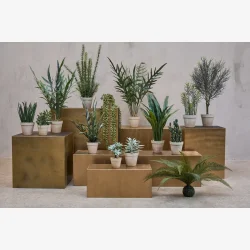 Speedtsberg - Kunstig bregne i potte H46cm, Gr�n