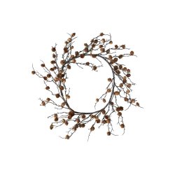 Speedtsberg - Krans m/Kogler : 60 cm. Brun 