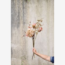 Speedtsberg - Kunstig Blomst Rose stilk 66 cm, Lyserd