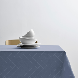 Sdahl Tiles Damask Sky Blue140x320cm.