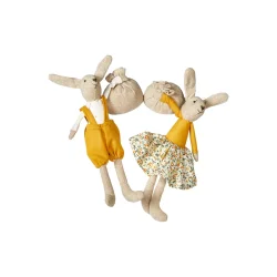 Speedtsberg - kaninerne "Lulu &amp; Nico" m/ s�k 20cm, Orange - Flere varianter