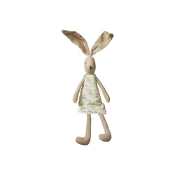 Speedtsberg  Kaninen Lulu i stof 33cm, Gr�n/beige