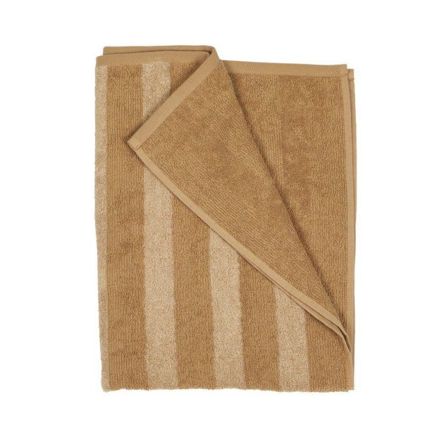 FONDACO - Hndklde Frott m/striber 50 x 70 cm. Gul