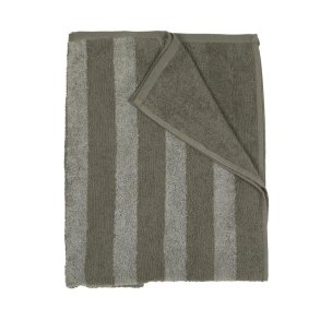 FONDACO - Hndklde Frott m/striber 70 x 140 cm. Grn